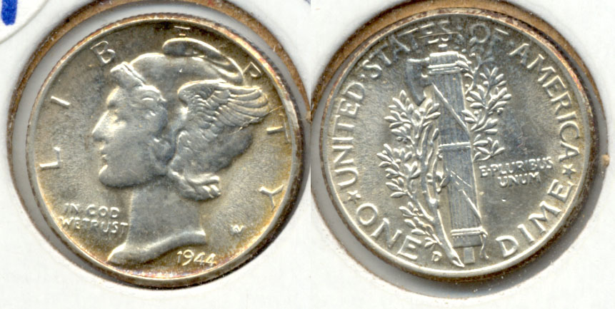 1944-D Mercury Dime MS-63 a