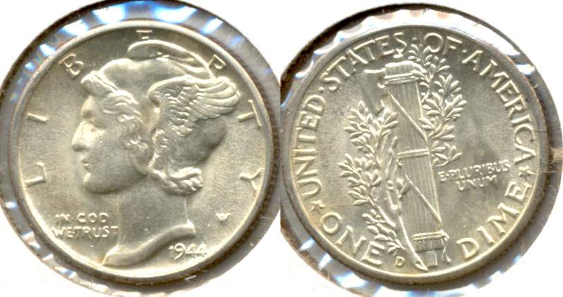 1944-D Mercury Dime MS-63 g