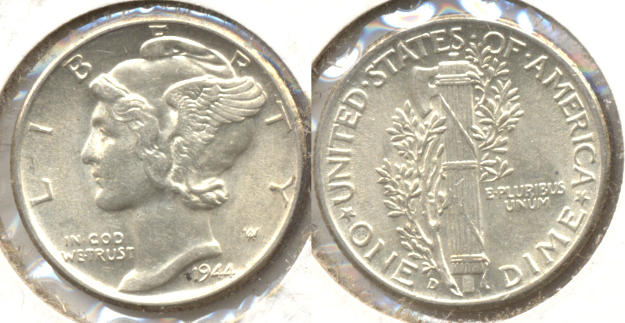 1944-D Mercury Dime MS-63 o