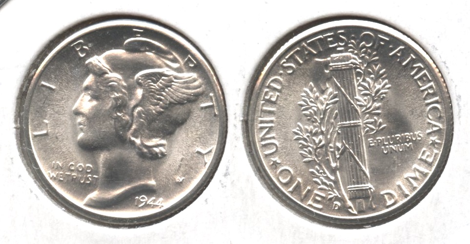1944-D Mercury Dime MS-65 #c