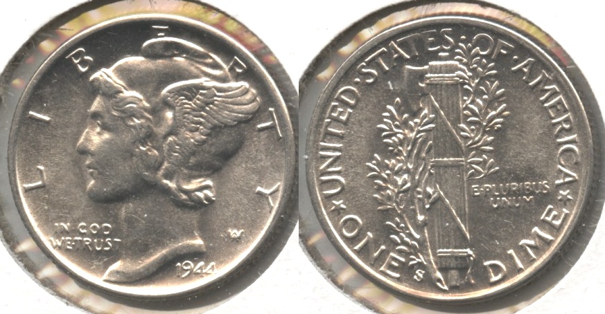 1944-S Mercury Dime MS-60