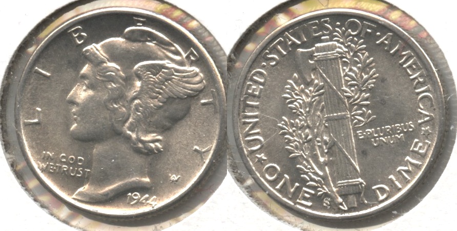 1944-S Mercury Dime MS-60 #e