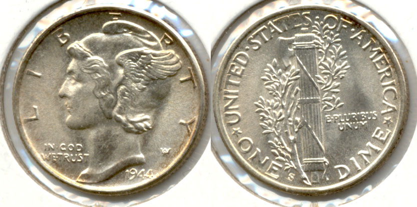 1944-S Mercury Dime MS-63 b