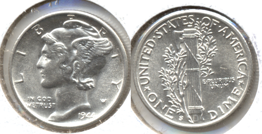 1944-S Mercury Dime MS-63 i