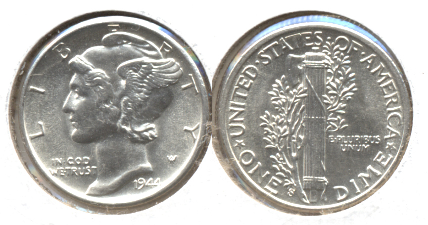 1944-S Mercury Dime MS-64 d