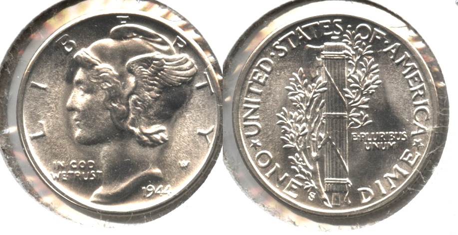 1944-S Mercury Dime MS-65