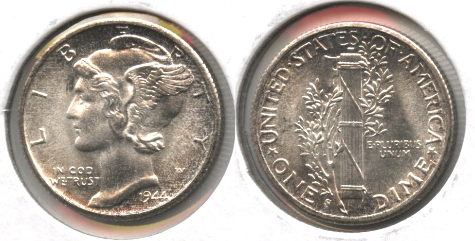 1944-S Mercury Dime MS-65 #a