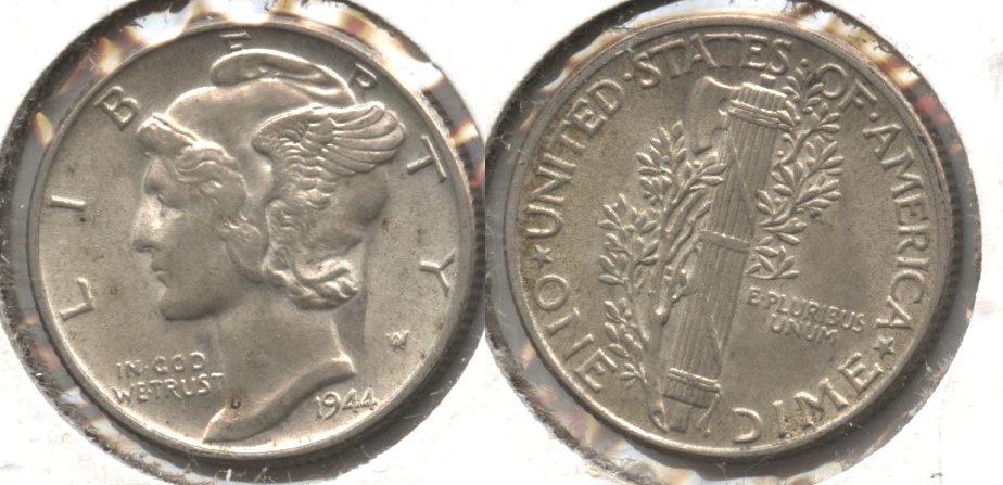 1944 Mercury Dime MS-60 #ai