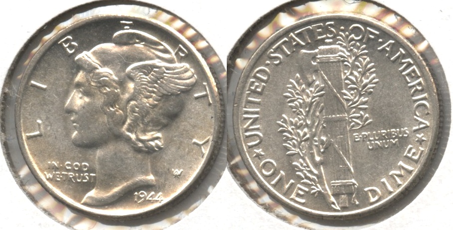 1944 Mercury Dime MS-60 #am