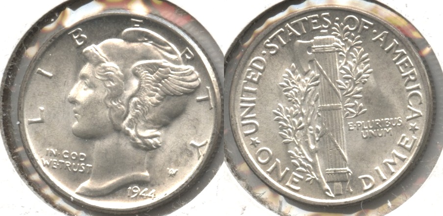 1944 Mercury Dime MS-60 #c