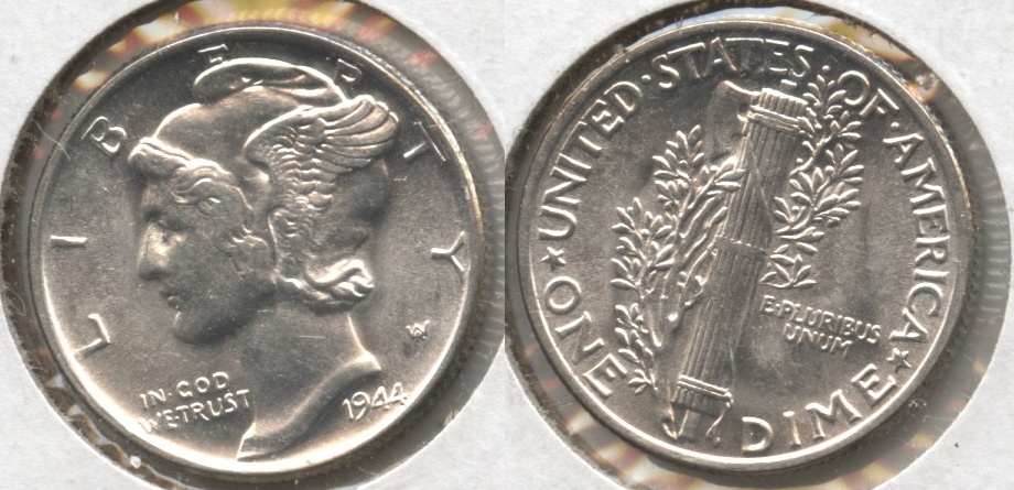 1944 Mercury Dime MS-60 #e