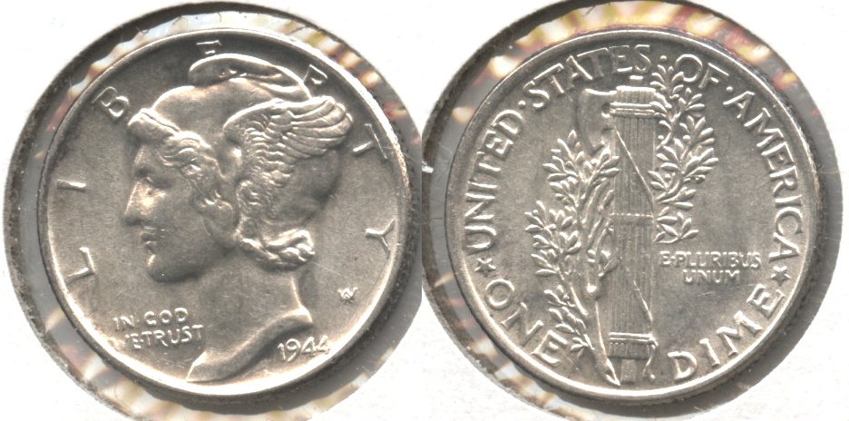 1944 Mercury Dime MS-60 #u