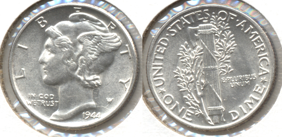 1944 Mercury Dime MS-63 aj