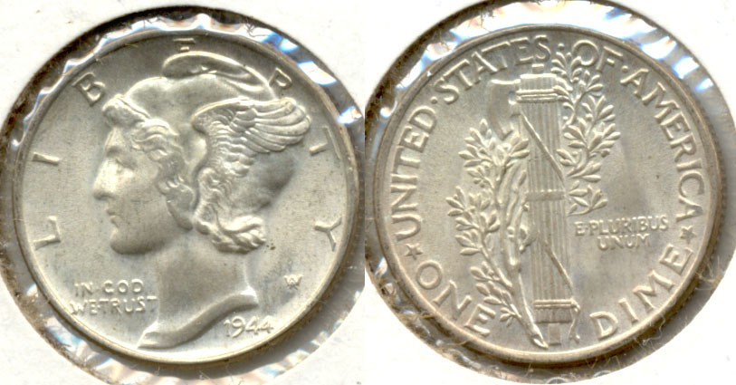 1944 Mercury Dime MS-63 f