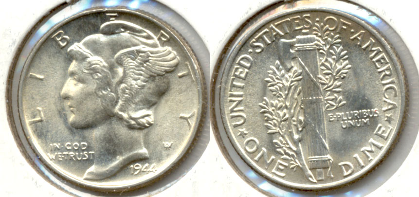 1944 Mercury Dime MS-63 j