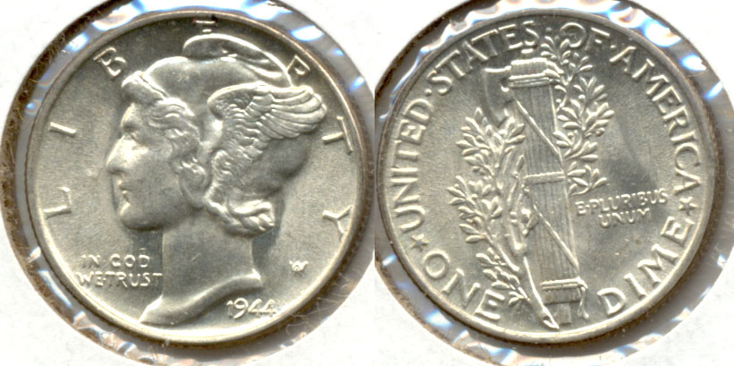 1944 Mercury Dime MS-63 m
