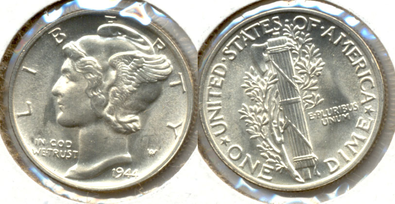 1944 Mercury Dime MS-63 s