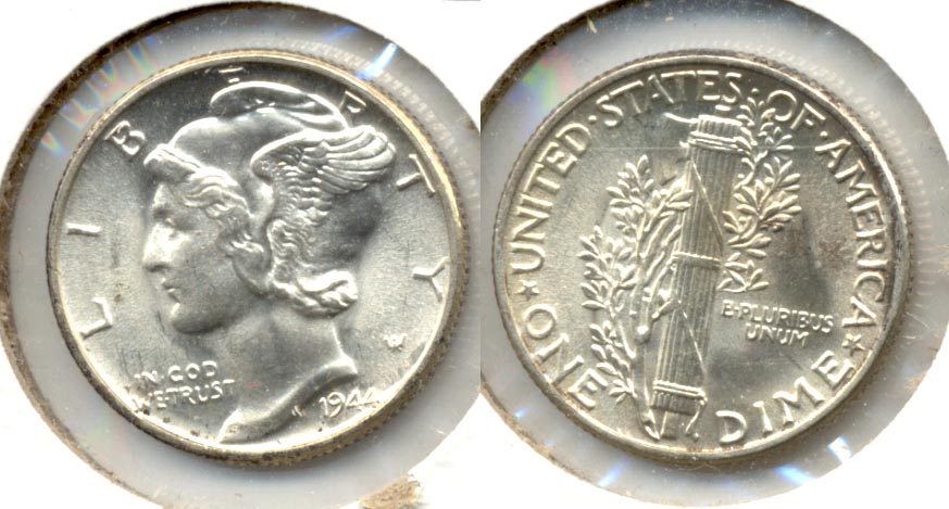 1944 Mercury Dime MS-63 z