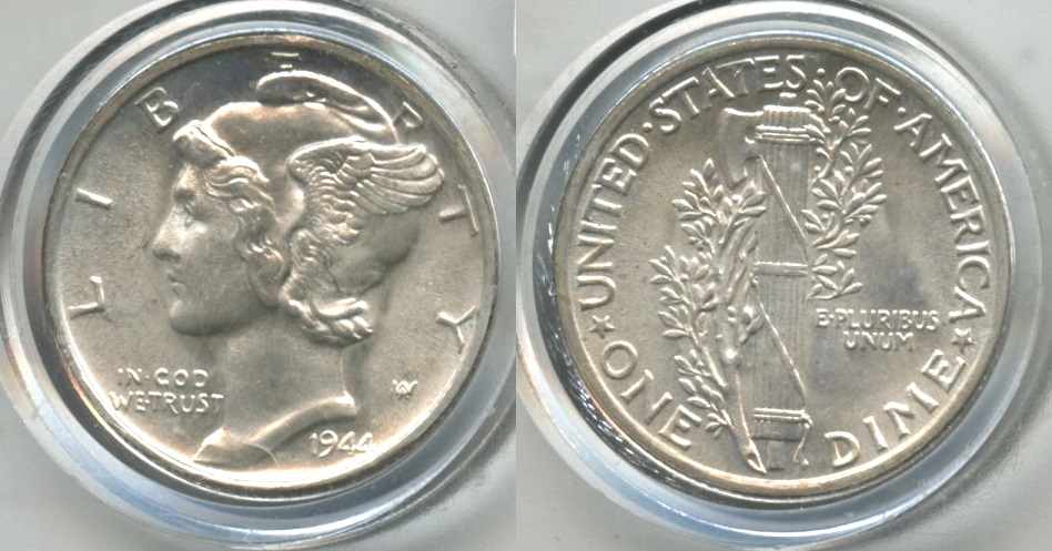 1944 Mercury Dime MS-64 #g