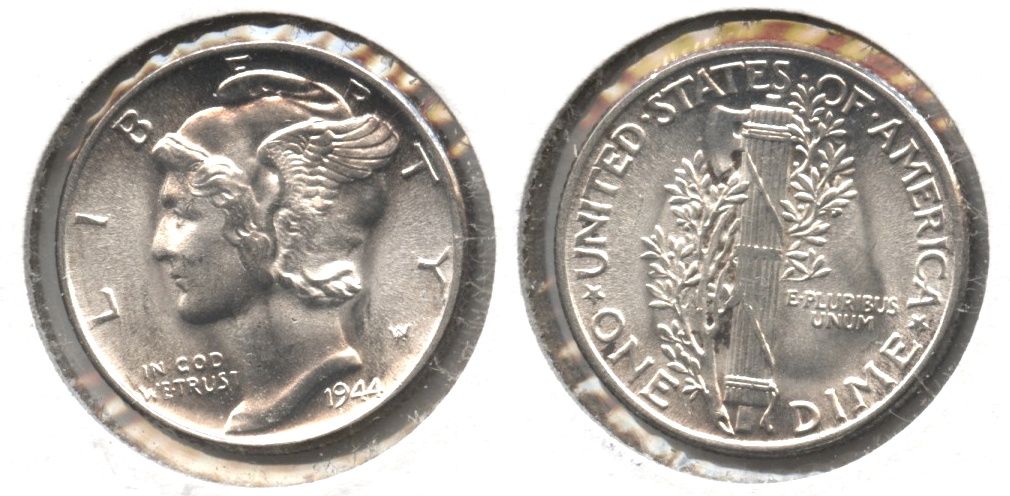 1944 Mercury Dime MS-65 #d