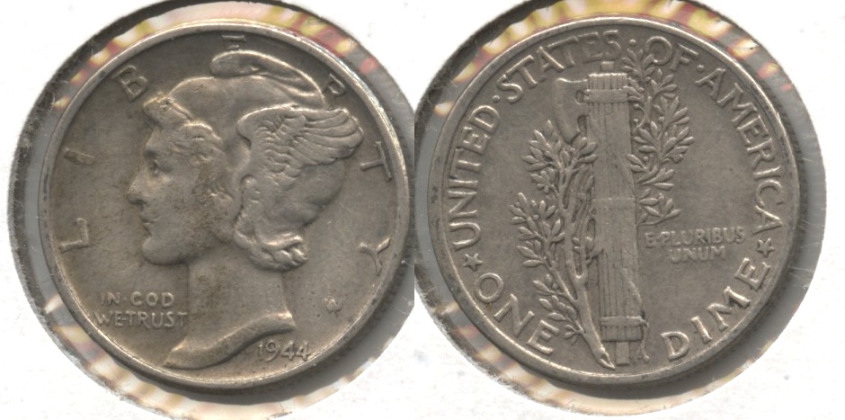 1944 Mercury Dime VF-20 #m