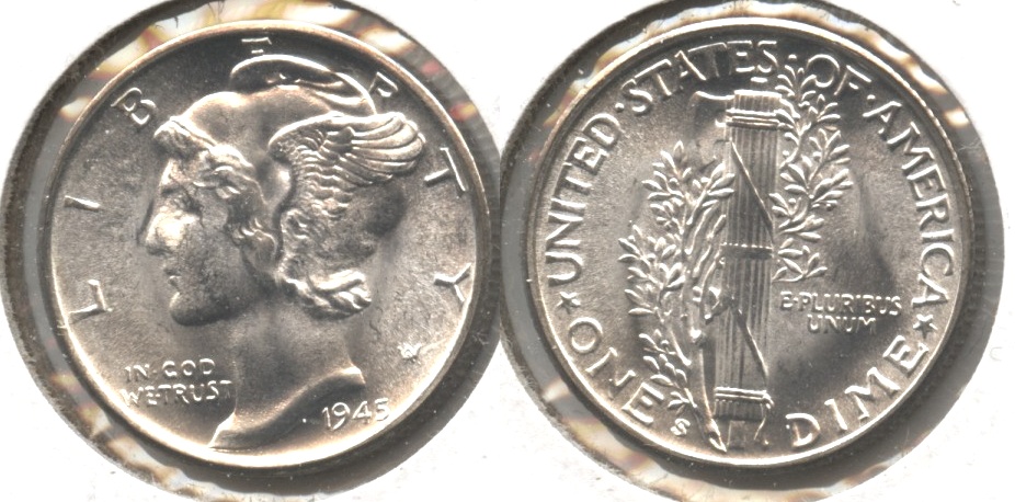 1945-S Mercury Dime MS-63 #ae