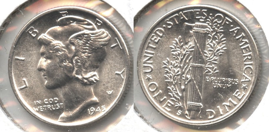 1945-S Mercury Dime MS-63 #ap