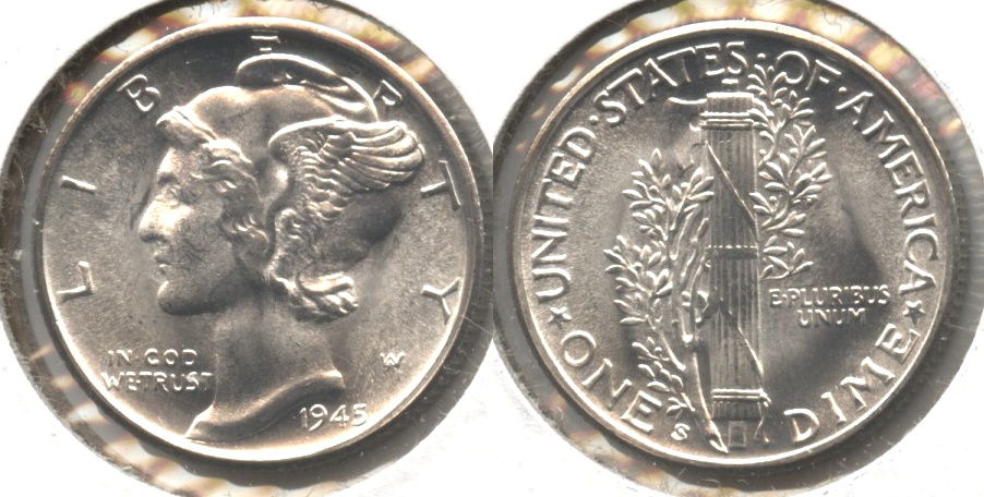 1945-S Mercury Dime MS-63 #j