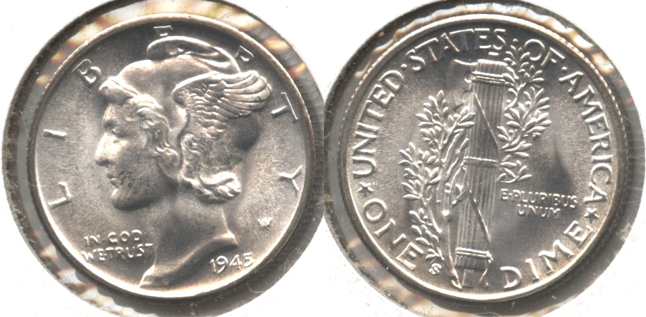 1945-S Mercury Dime MS-63 #l