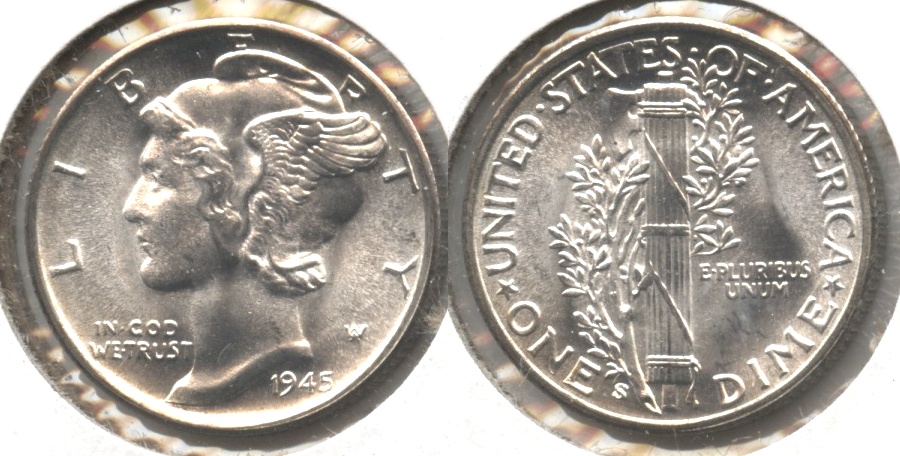 1945-S Mercury Dime MS-63 #r