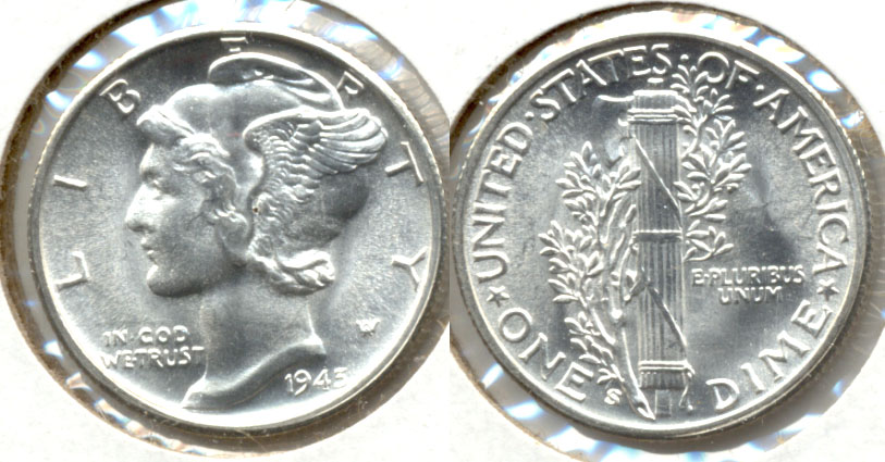1945-S Mercury Dime MS-64 g
