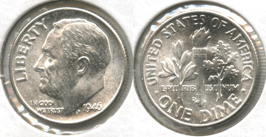 1946-D Roosevelt Dime MS-63 #l