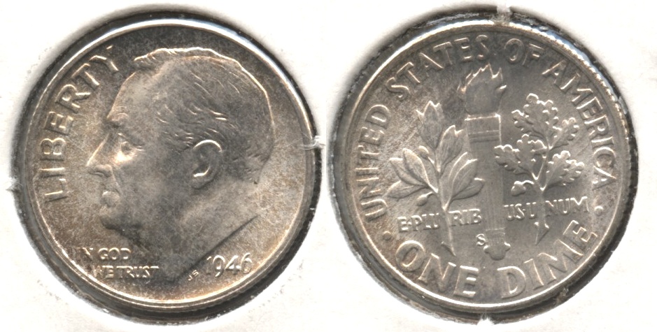 1946-S Roosevelt Dime MS-64