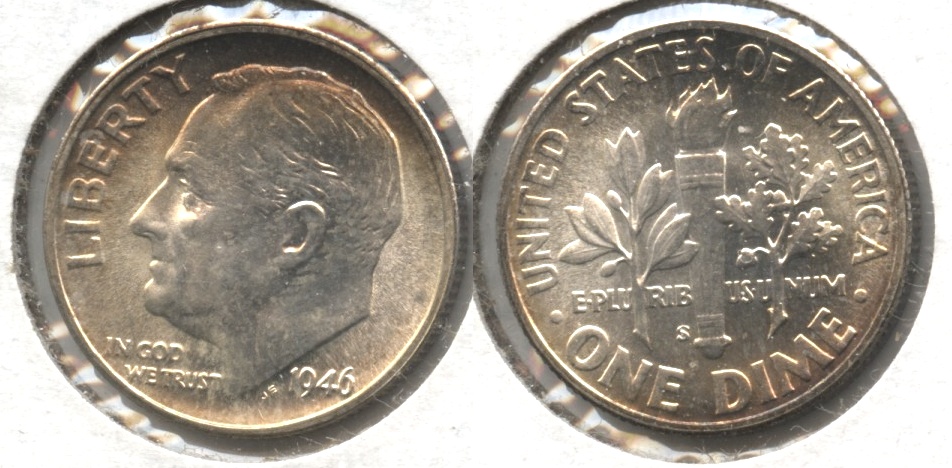 1946-S Roosevelt Dime MS-65