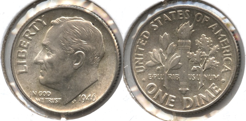 1946 Roosevelt Dime MS-63 #b