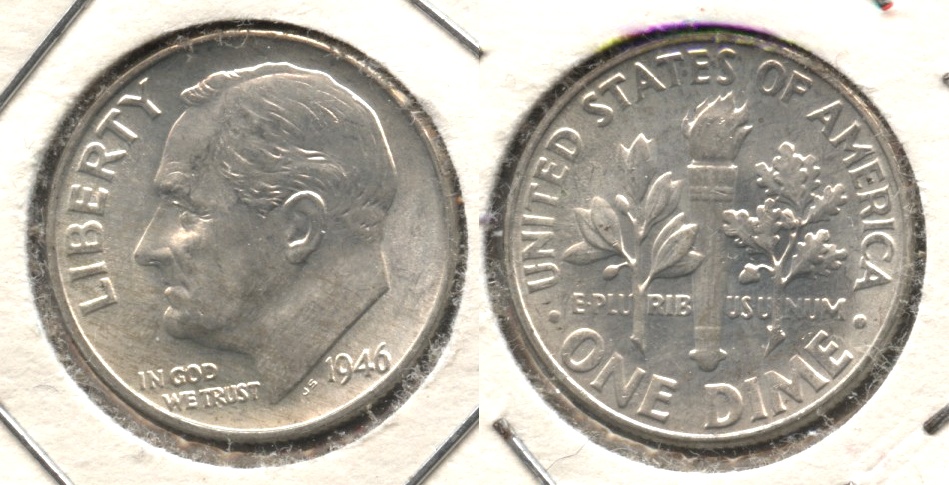 1946 Roosevelt Dime MS-63 #d