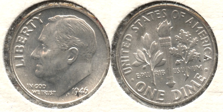 1946 Roosevelt Dime MS-63 #i