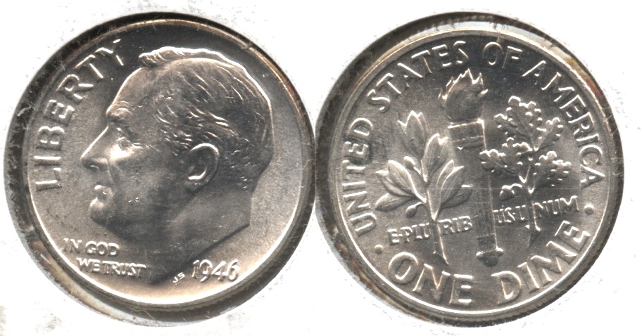 1946 Roosevelt Dime MS-63 #l