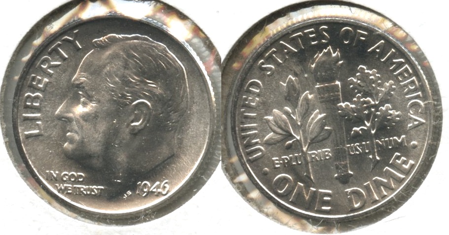 1946 Roosevelt Dime MS-63 #s