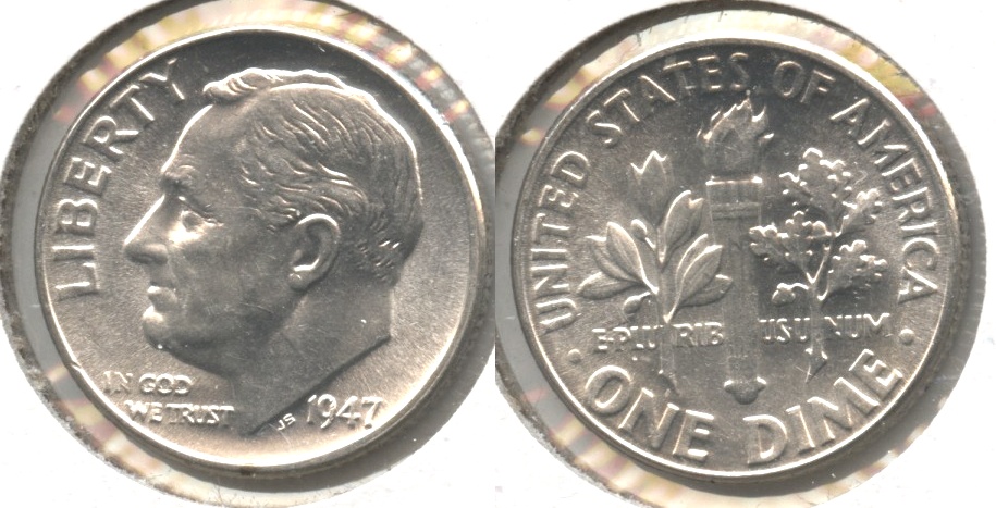 1947 Roosevelt Dime MS-63 #n