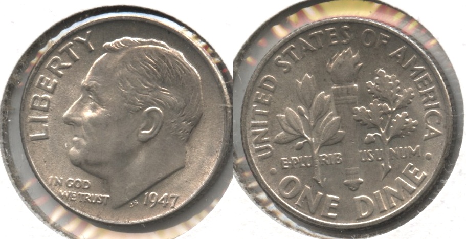 1947 Roosevelt Dime MS-64 #d