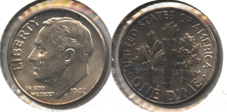 1947 Roosevelt Dime MS-64 #e