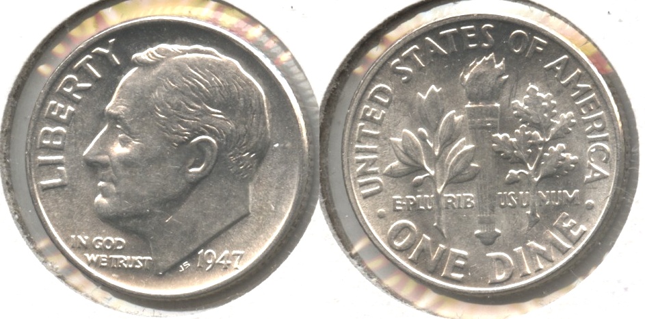 1947 Roosevelt Dime MS-64 #l