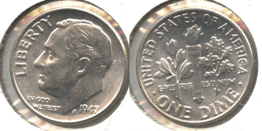 1947 Roosevelt Dime MS-65 #d
