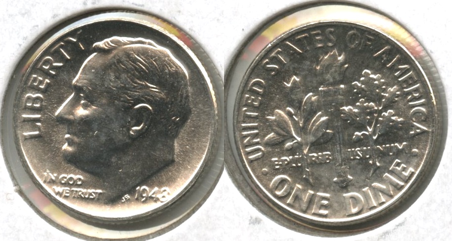 1948 Roosevelt Dime MS-63 #d