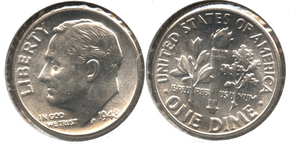 1948 Roosevelt Dime MS-64 #c