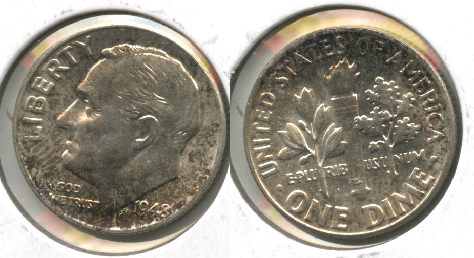 1948 Roosevelt Dime MS-64 #g