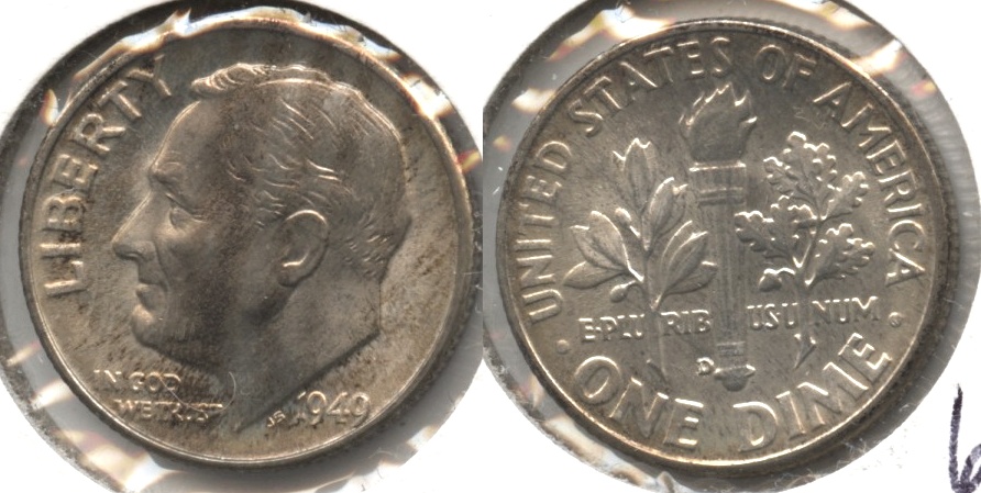 1949-D Roosevelt Dime MS-65 #a