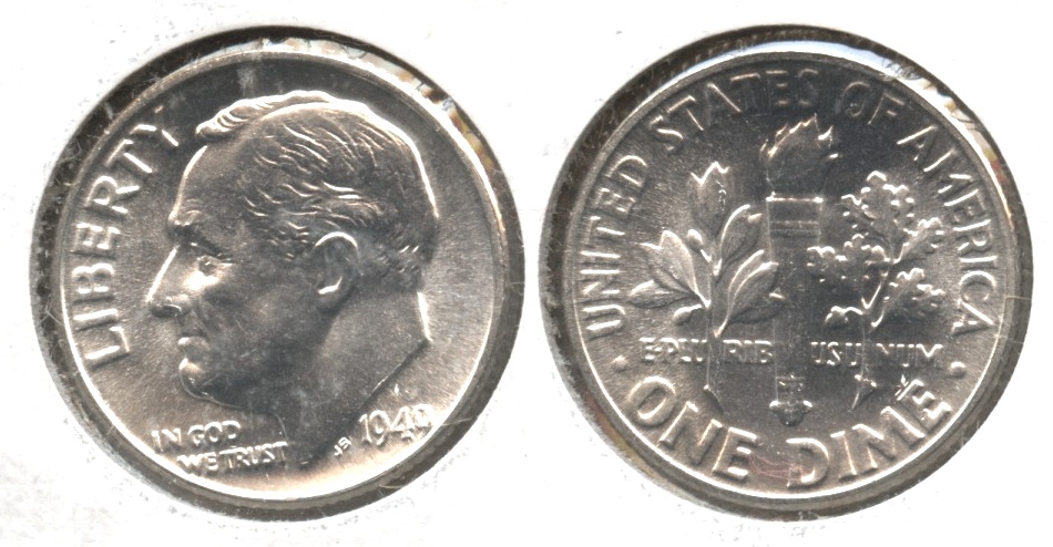 1949 Roosevelt Dime MS-63 #d