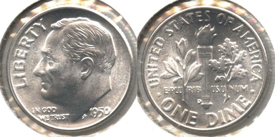 1950-D Roosevelt Dime MS-64 #m